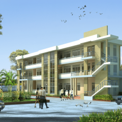 Nhà ăn, kho tích liệu UBND Huyện Mỹ Hào, Hưng Yên