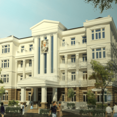 Nhà làm việc UBND Huyện Mỹ hào, Hưng Yên